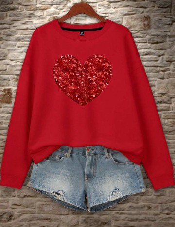 
						Bluza SHEIN CURVE, rosu