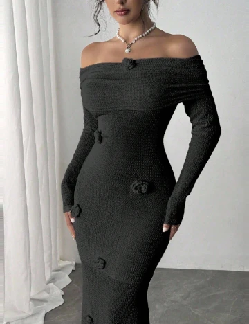 Rochie lunga SHEIN, negru