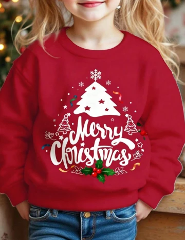 Bluza Shein Kids, rosu