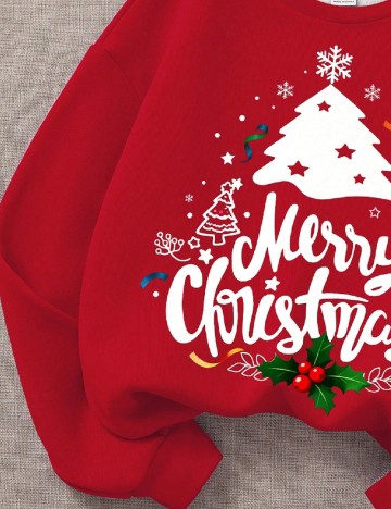 Bluza Shein Kids, rosu