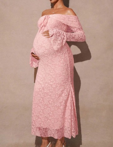 Rochie lunga SHEIN Maternity, roz