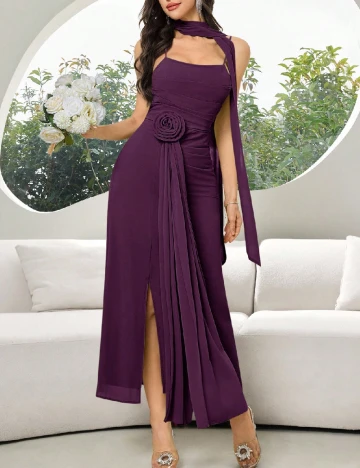 Rochie medie SHEIN, mov