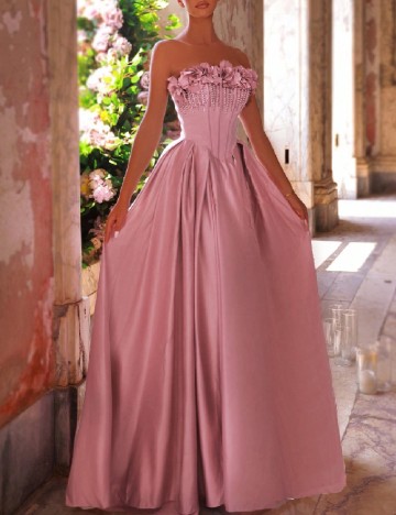 
						Rochie lunga SHEIN, roz