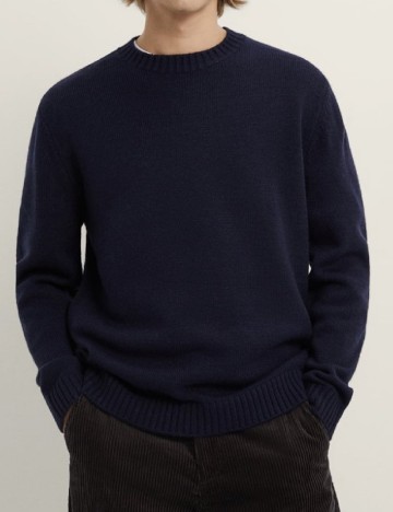 
						Pulover Zara, bleumarin