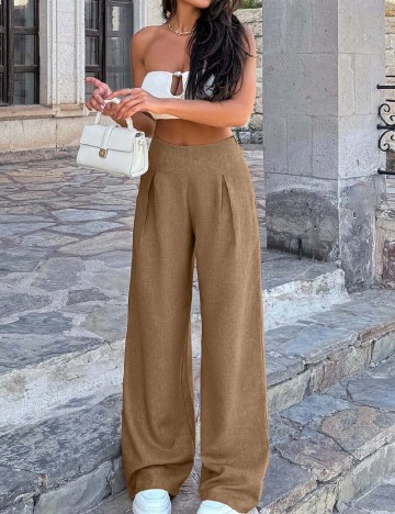 
						Pantaloni SHEIN, maro