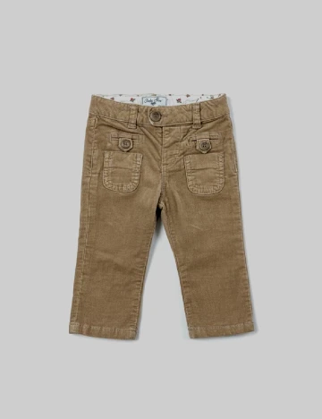 Pantaloni Zara, maro