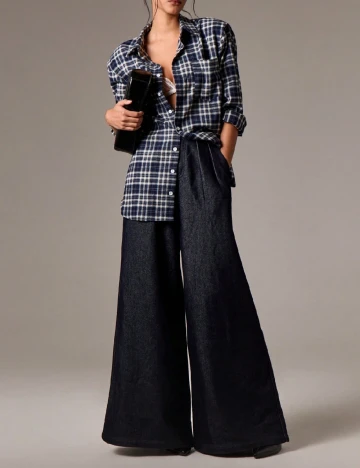 Camasa Oversize AiiRZ, albastru