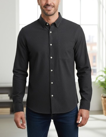 
						Camasa Zara, gri inchis