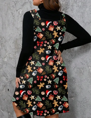 Rochie scurta SHEIN CURVE, mix culori