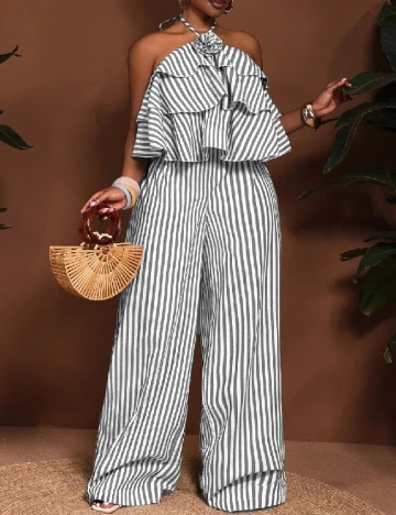 Salopeta SHEIN CURVE, gri