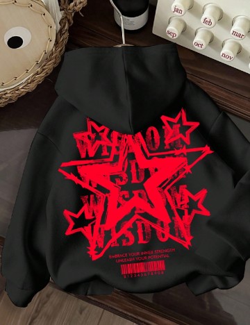 Hanorac SHEIN, negru