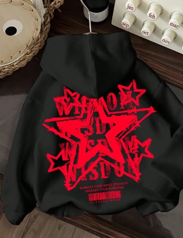 Hanorac SHEIN, negru