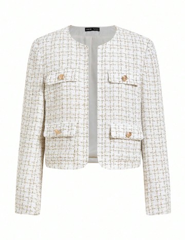 Blazer SHEIN, alb