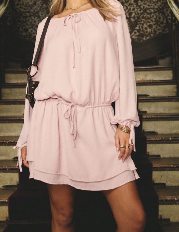 Rochie scurta Musera, roz