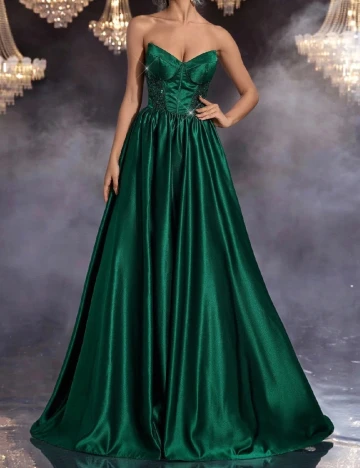 Rochie lunga SHEIN, verde
