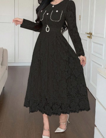 
						Rochie medie SHEIN, negru