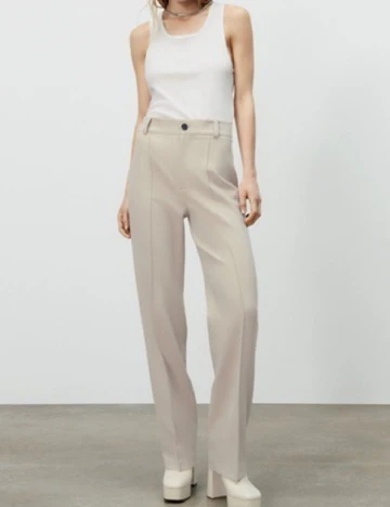 Pantaloni Zara, bej