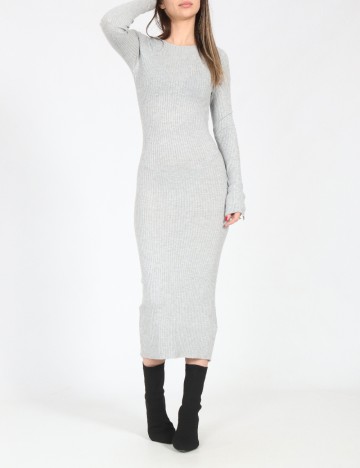 Rochie lunga Bershka, gri