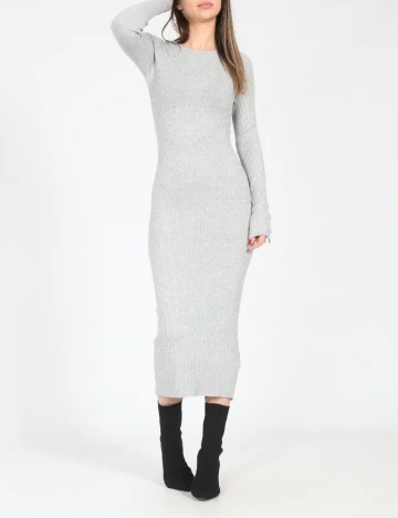 Rochie lunga Bershka, gri