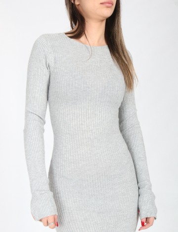 Rochie lunga Bershka, gri