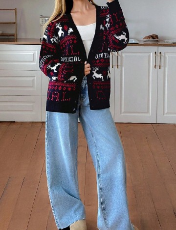 
						Cardigan SHEIN, bleumarin