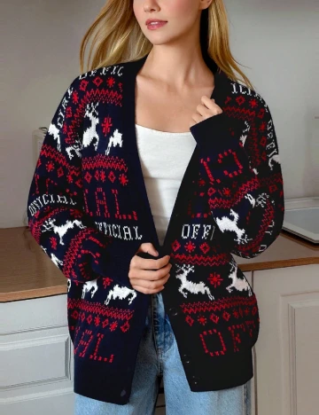 Cardigan SHEIN, bleumarin