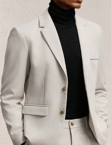 Costum SHEIN, gri deschis