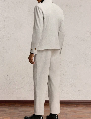 Costum SHEIN, gri deschis