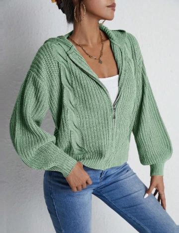 Cardigan SHEIN, verde