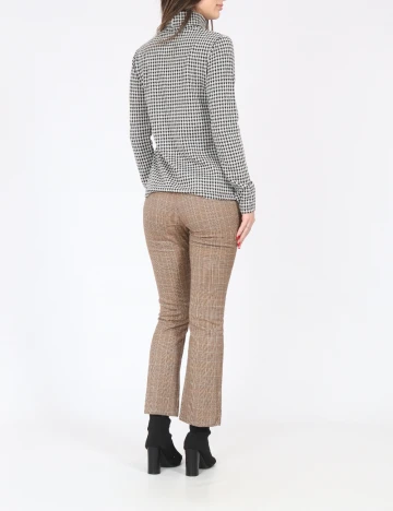 Bluza Zara, alb/negru