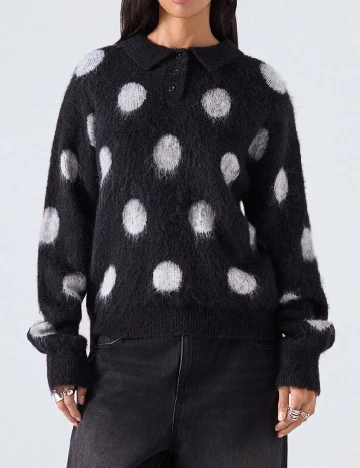 Pulover SHEIN, negru