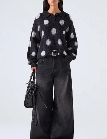 Pulover SHEIN, negru