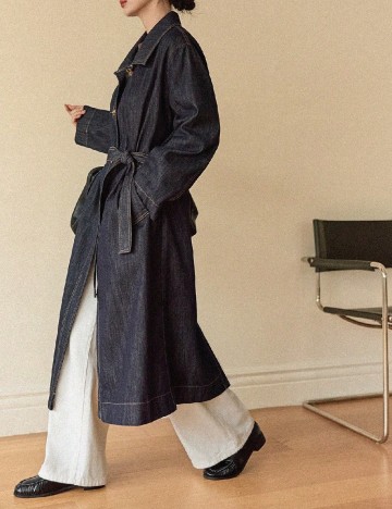 Trench Dazy, bleumarin