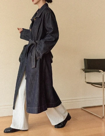 Trench Dazy, bleumarin