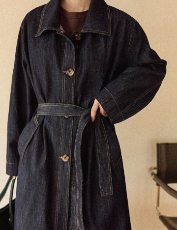 Trench Dazy, bleumarin