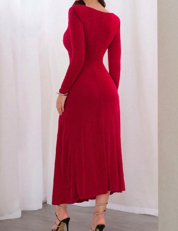 Rochie lunga SHEIN, rosu