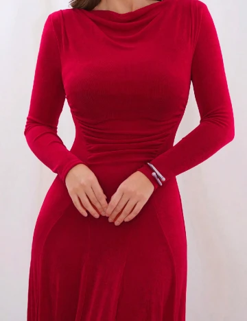 Rochie lunga SHEIN, rosu