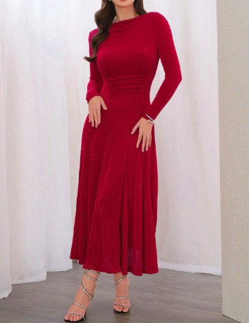 Rochie lunga SHEIN, rosu