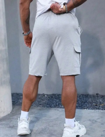 Pantaloni scurti SHEIN, gri