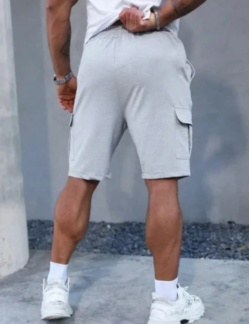 Pantaloni scurti SHEIN, gri