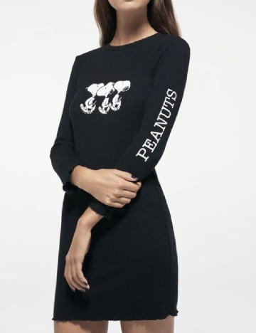 
						Rochie scurta Bershka, negru