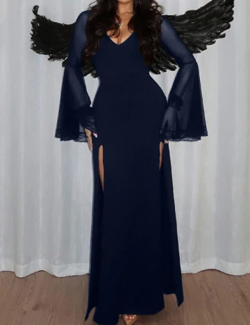 Rochie lunga SHEIN, bleumarin