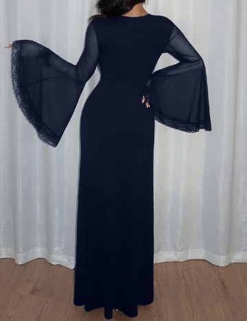 Rochie lunga SHEIN, bleumarin