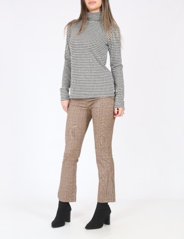 Pantaloni Zara, maro