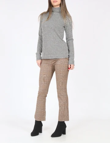 Pantaloni Zara, maro