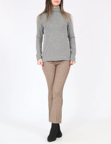 Pantaloni Zara, maro