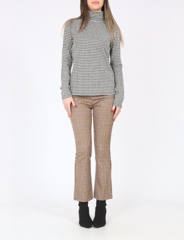 Pantaloni Zara, maro