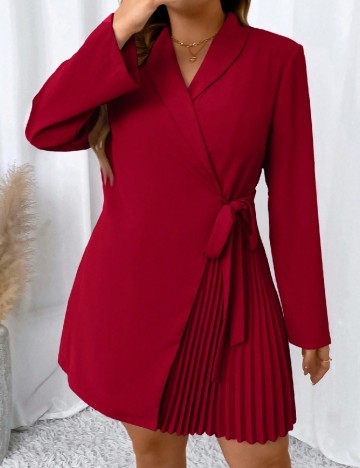 
						Rochie scurta SHEIN CURVE, rosu