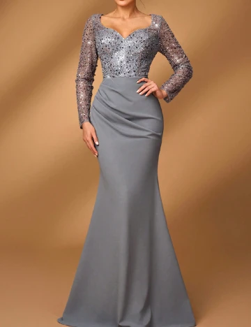 Rochie lunga SHEIN, gri