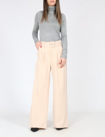 
						Pantaloni SHEIN, crem